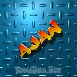 ajan in Grid Style style - 3D name wallpaper