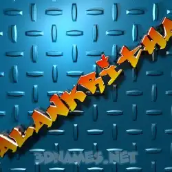 alankritha in Grid Style style - 3D name wallpaper