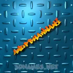 anupbhawnani in Grid Style style - 3D name wallpaper