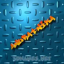 anuratnika in Grid Style style - 3D name wallpaper