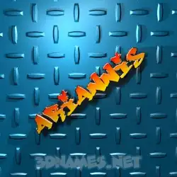 ariannis in Grid Style style - 3D name wallpaper