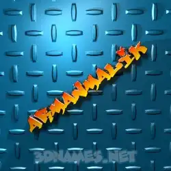 armanmalik in Grid Style style - 3D name wallpaper