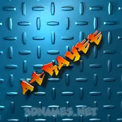 atrayee in Grid Style style - 3D name wallpaper