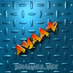 ayaat in Grid Style style - 3D name wallpaper