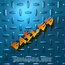 bailee in Grid Style style - 3D name wallpaper