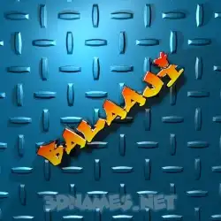 balaaji in Grid Style style - 3D name wallpaper