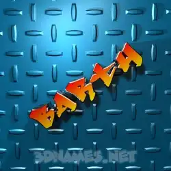 barth in Grid Style style - 3D name wallpaper
