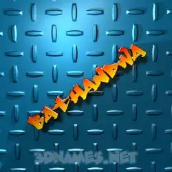 bathandwa in Grid Style style - 3D name wallpaper