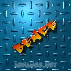 bence in Grid Style style - 3D name wallpaper