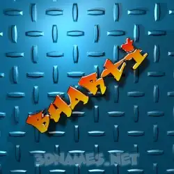 bharti in Grid Style style - 3D name wallpaper