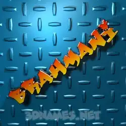 brahmani in Grid Style style - 3D name wallpaper