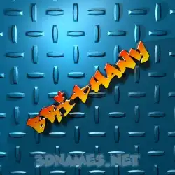 brithany in Grid Style style - 3D name wallpaper