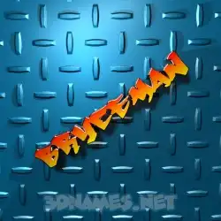 bryceman in Grid Style style - 3D name wallpaper