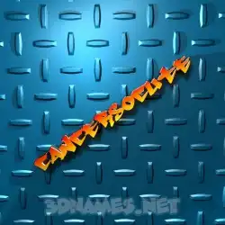 cancersocute in Grid Style style - 3D name wallpaper