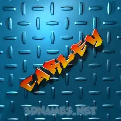 carley in Grid Style style - 3D name wallpaper