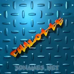 chalotte in Grid Style style - 3D name wallpaper