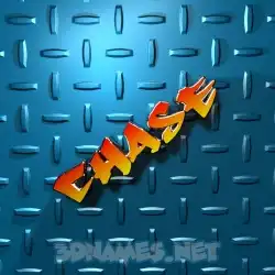 chase in Grid Style style - 3D name wallpaper