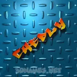 chedly in Grid Style style - 3D name wallpaper