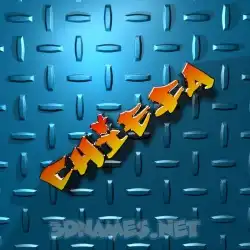chiefa in Grid Style style - 3D name wallpaper
