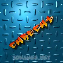chrecht in Grid Style style - 3D name wallpaper