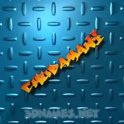 chudamani in Grid Style style - 3D name wallpaper