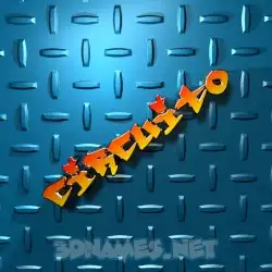 circuito in Grid Style style - 3D name wallpaper