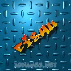 cishu in Grid Style style - 3D name wallpaper