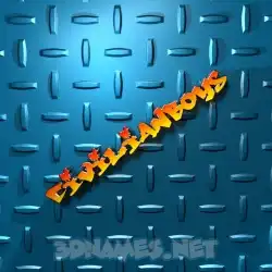 civilianboys in Grid Style style - 3D name wallpaper