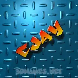 cjay in Grid Style style - 3D name wallpaper