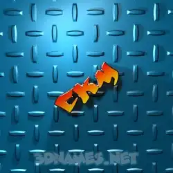 ckm in Grid Style style - 3D name wallpaper