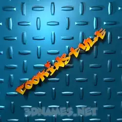 cookinstyle in Grid Style style - 3D name wallpaper