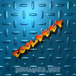 cooldeep in Grid Style style - 3D name wallpaper