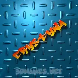 crystyna in Grid Style style - 3D name wallpaper