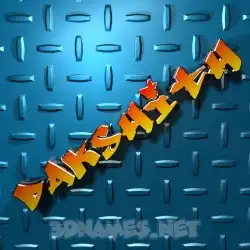 dakshith in Grid Style style - 3D name wallpaper