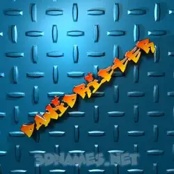 danidrifter in Grid Style style - 3D name wallpaper