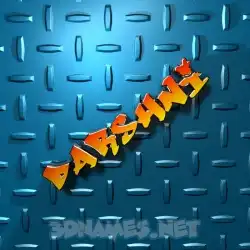 darshni in Grid Style style - 3D name wallpaper