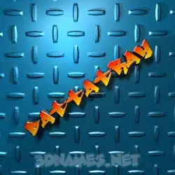 dattatray in Grid Style style - 3D name wallpaper