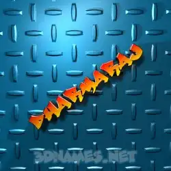 dharmaraj in Grid Style style - 3D name wallpaper