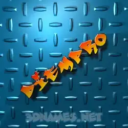 diempro in Grid Style style - 3D name wallpaper