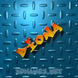 diona in Grid Style style - 3D name wallpaper