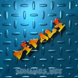 dipali in Grid Style style - 3D name wallpaper