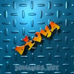 divya in Grid Style style - 3D name wallpaper