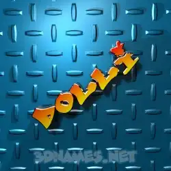 dolli in Grid Style style - 3D name wallpaper