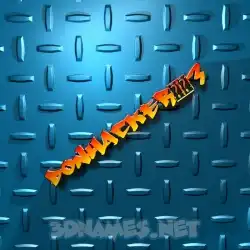 donhacker123 in Grid Style style - 3D name wallpaper