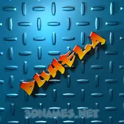 duhela in Grid Style style - 3D name wallpaper