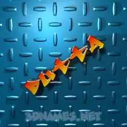 dutta in Grid Style style - 3D name wallpaper