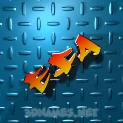 efa in Grid Style style - 3D name wallpaper