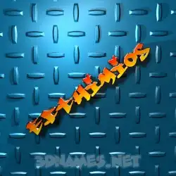 efthimios in Grid Style style - 3D name wallpaper