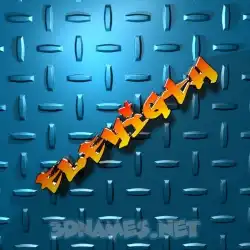 eleyigth in Grid Style style - 3D name wallpaper