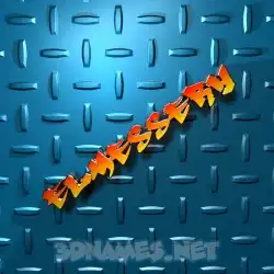 elmessery in Grid Style style - 3D name wallpaper
